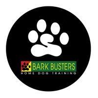 bark busters home dog training logo image