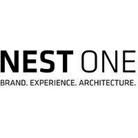 nest one - brand. experience. architecture. logo image