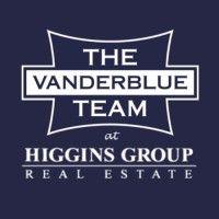 the vanderblue team at higgins group real estate logo image