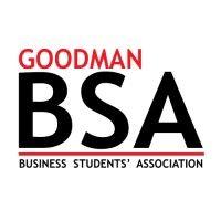 goodman business students' association (goodman bsa) logo image