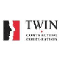 twin contracting corporation logo image