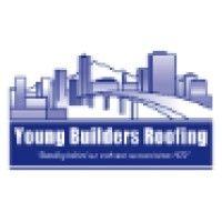 young builders roofing logo image