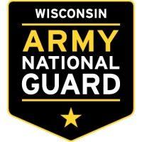 wisconsin army national guard recruiting and retention logo image