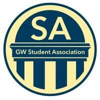 the george washington university student association logo image