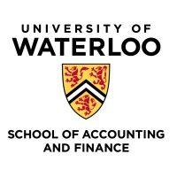 university of waterloo - school of accounting and finance