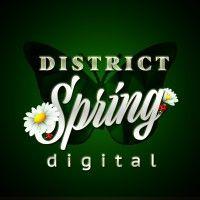 district spring digital logo image