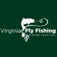 virginia fly fishing & wine festival logo image