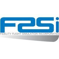 fidelity flight simulation incorporated logo image