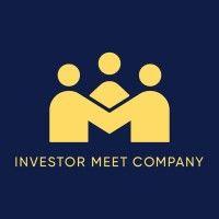 investor meet company logo image