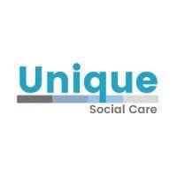 unique social care logo image