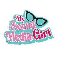 my social media girl logo image