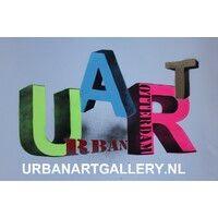 urban art gallery logo image