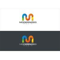 modernized media logo image