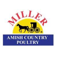 miller amish country poultry logo image