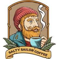 salty sailor coffee company logo image