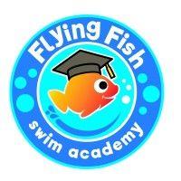 flying fish swim academy logo image