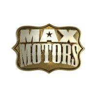 max motors dealerships logo image