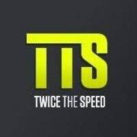 twice the speed logo image