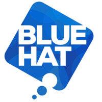 blue hat associates logo image