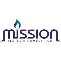 mission flares and combustion logo image