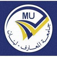 al maaref university logo image