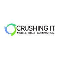 crushing it mobile trash compaction logo image