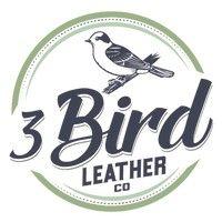 3bird leather co. logo image