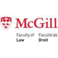 mcgill university – faculty of law