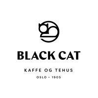 black cat kaffe og tehus as logo image