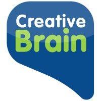 creative brain learning logo image