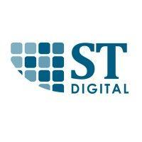 st digital logo image