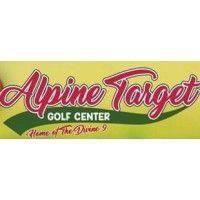 alpine target golf center logo image