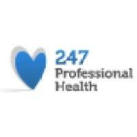 247 professional health logo image