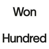 won hundred logo image