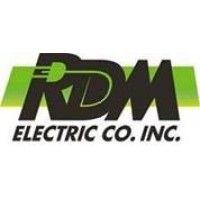 rdm electric company, inc. logo image