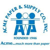 acme paper and supply company logo image