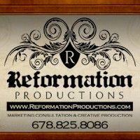 reformation productions - marketing consulting and creative production agency logo image