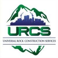 universal rock construction services corporation logo image