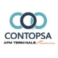 container operators s.a. "contopsa" logo image