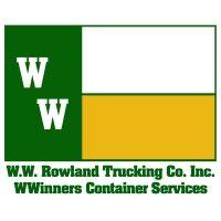 w.w.rowland trucking co., inc. logo image