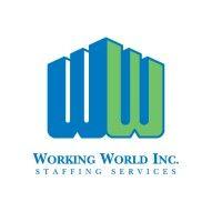 working world staffing services logo image