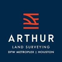 arthur land surveying logo image