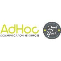 ad hoc communication resources logo image