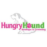 hungry hound boutique and grooming logo image