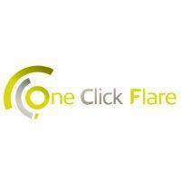 one click flare logo image