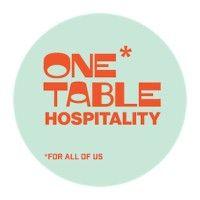 one table hospitality logo image