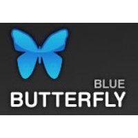 blue butterly logo image