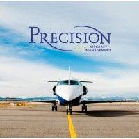 precision aircraft management logo image