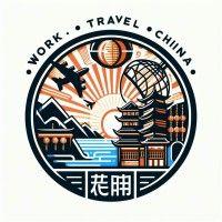 work travel china logo image