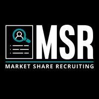 market share recruiting logo image